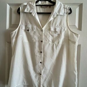 Coral Bay Cream Textured Blouse